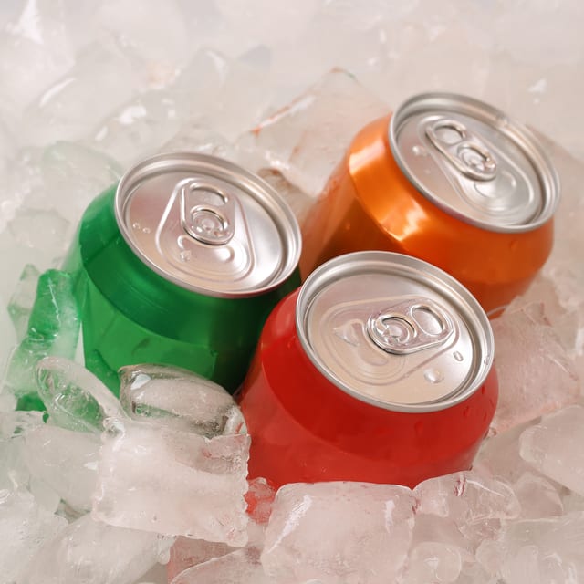 Canned Soda.