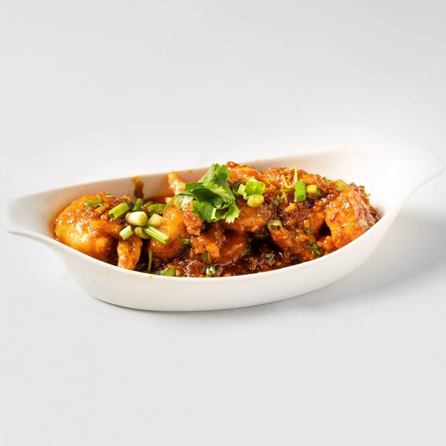 Chicken Manchurian.